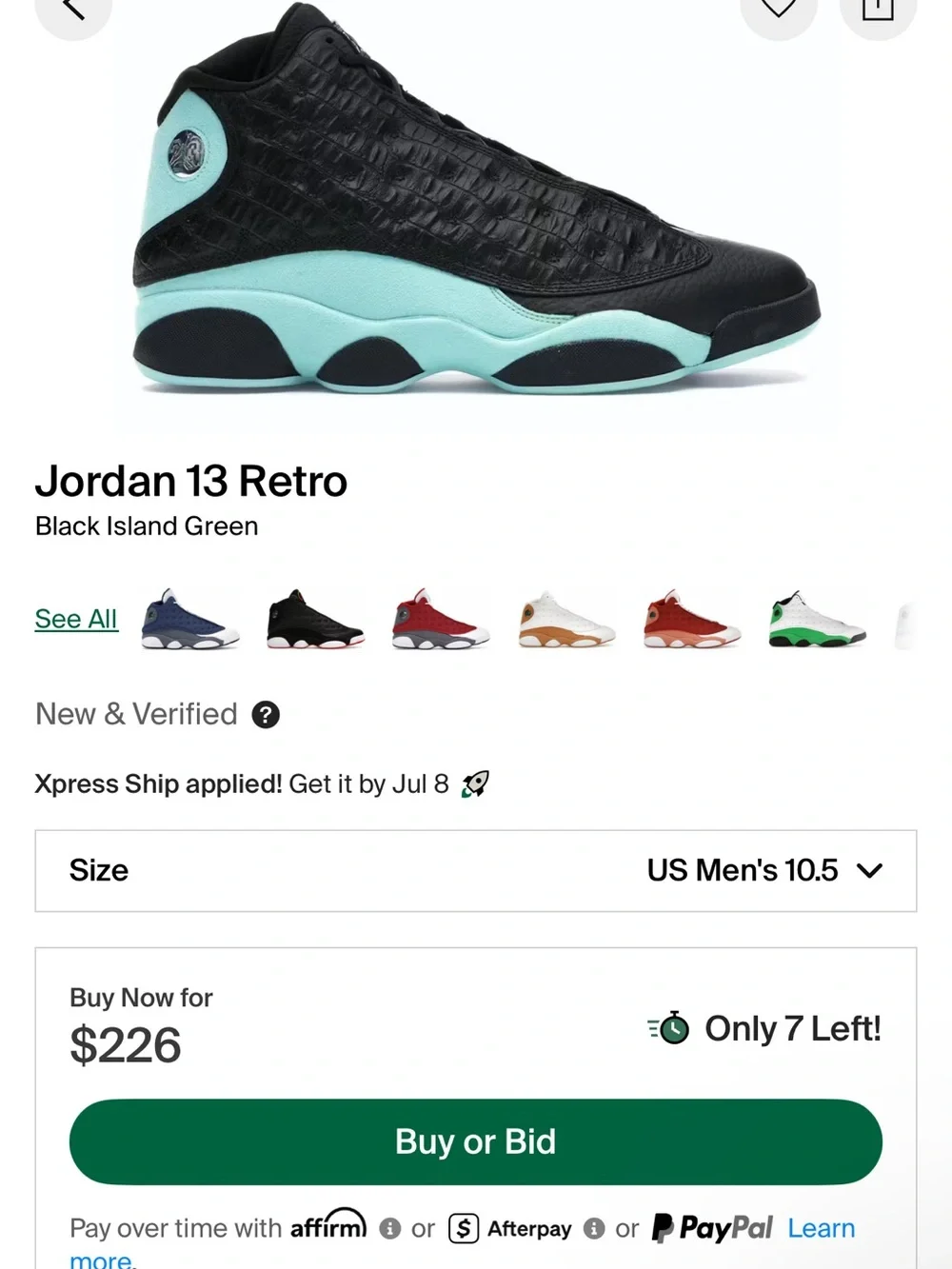 Jordan 13 Island